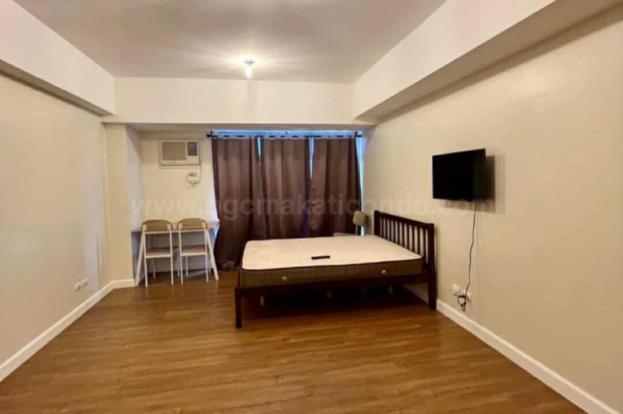 Sleeping area of studio condominium unit at Verve Residences tower 1