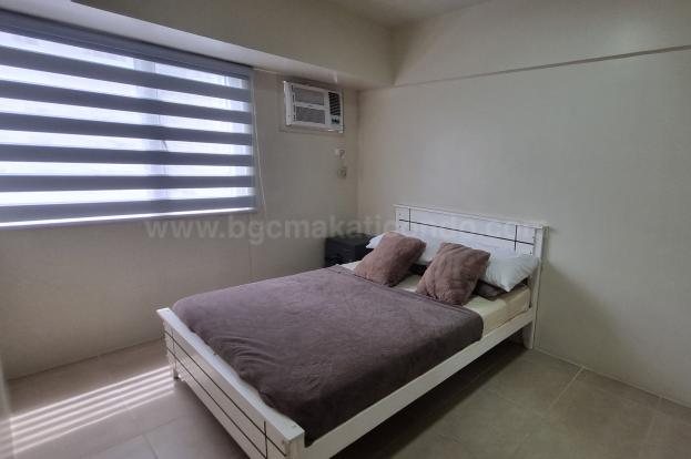 Bedroom of 1-bedroom condo unit at Avida Towers Turf tower 1