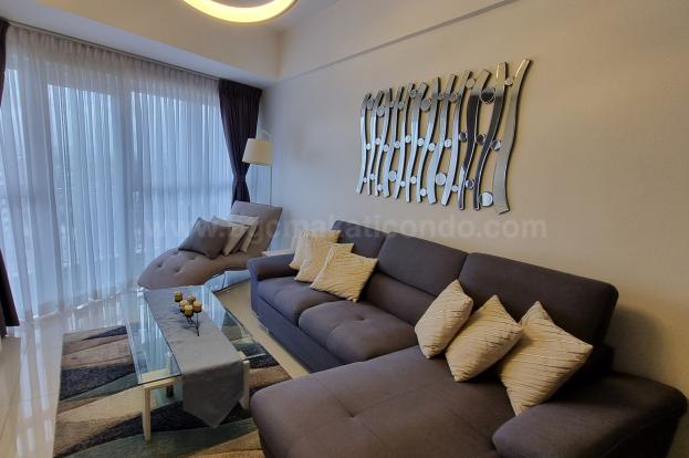 Living area of 3-bedroom condominium unit at The Venice Luxury Residences Fiorenzo tower