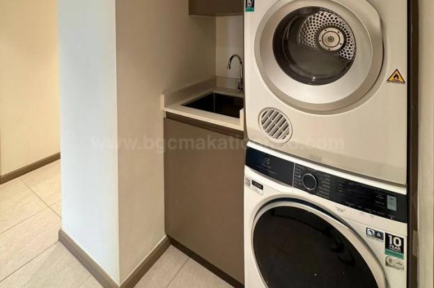 Washing area of 3-bedroom condo unit at Aurelia Residences