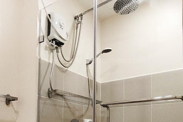 Shower of studio condo unit at Avida Towers One Union Place tower 1