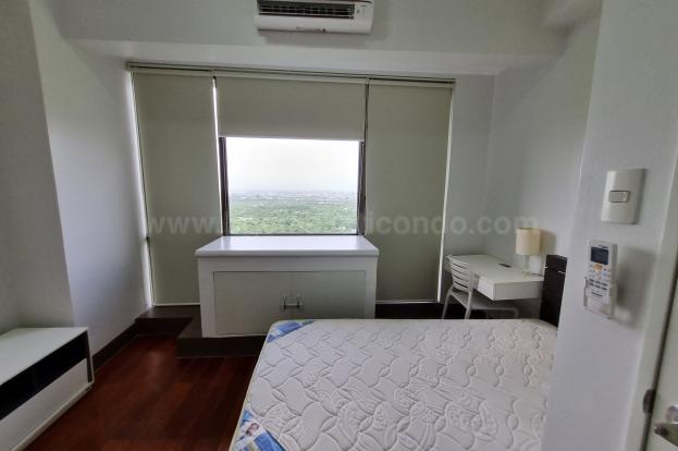 Bedroom 1 of two bedroom condominium unit at Bellagio tower 3