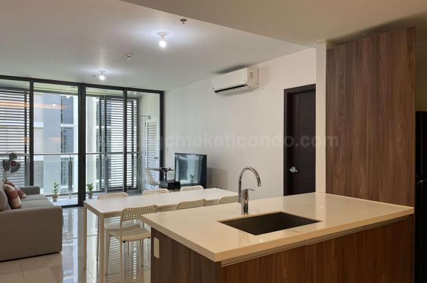 Living area of Duo Suite (1-bedroom plus studio condo unit) at Arbor Lanes tower 1