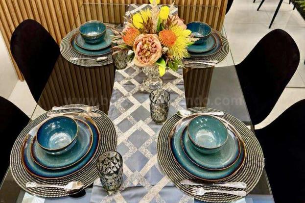 Dining table of 1-bedroom condo unit at Times Square West