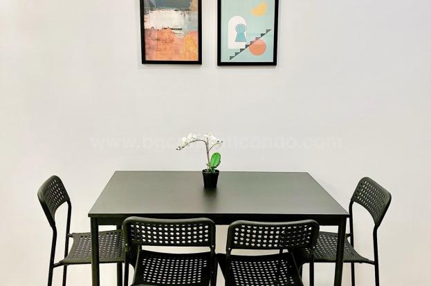 Dining area of 3-bedroom condo unit at Avida Towers Turf tower 1