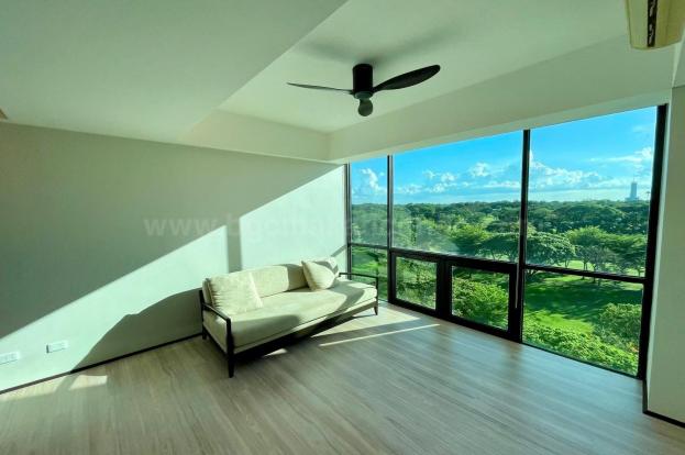 Living area of 2-bedroom condo unit at Bonifacio Ridge